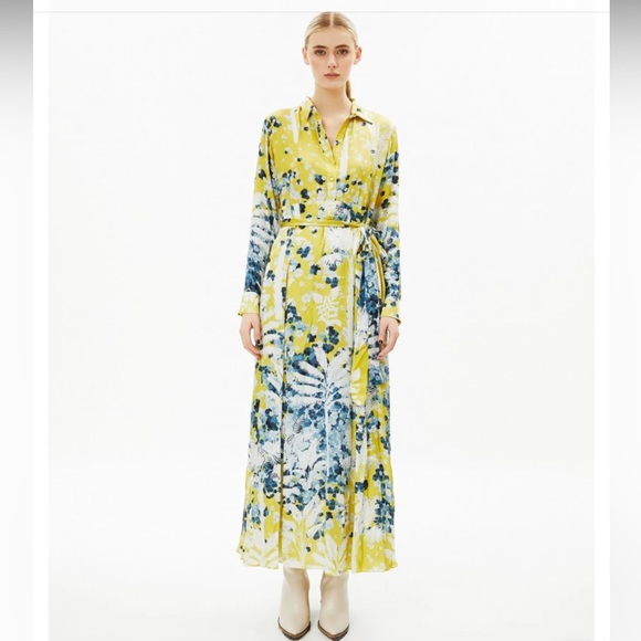 Falguni Shane Peacock Dress, Size Large - Picture 1 of 16